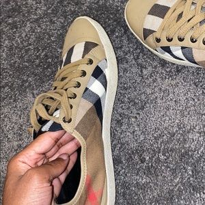 Burberry sneakers lightly worn